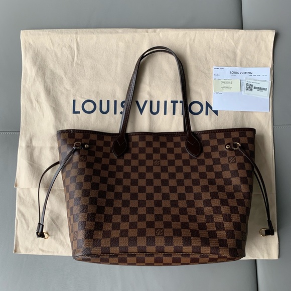 Louis Vuitton Handbags - Louis Vuitton Neverfull MM Damier Ebene